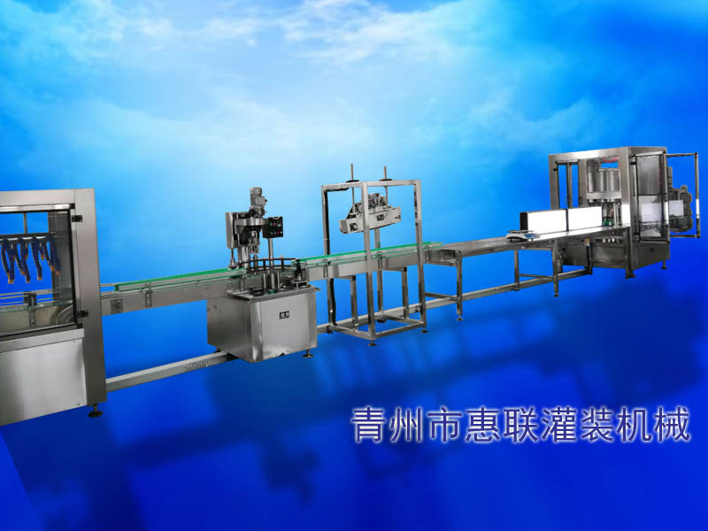 洗潔精灌裝機生產線 洗潔精灌裝機生產線