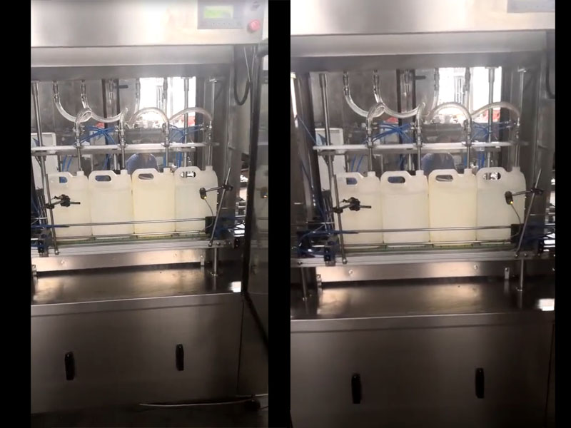 全自動洗潔精灌裝機