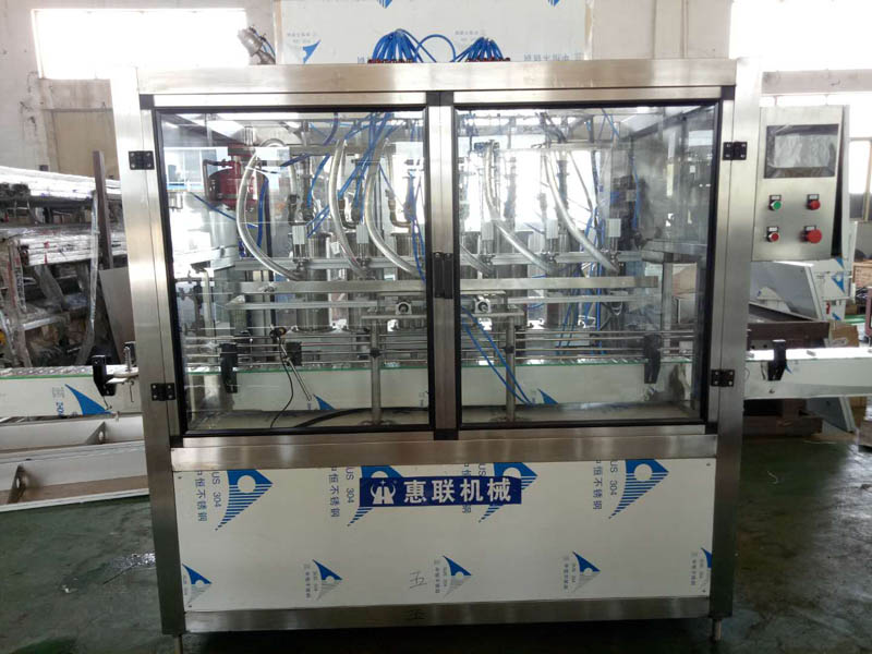 6頭伺服食用油灌裝機(jī)