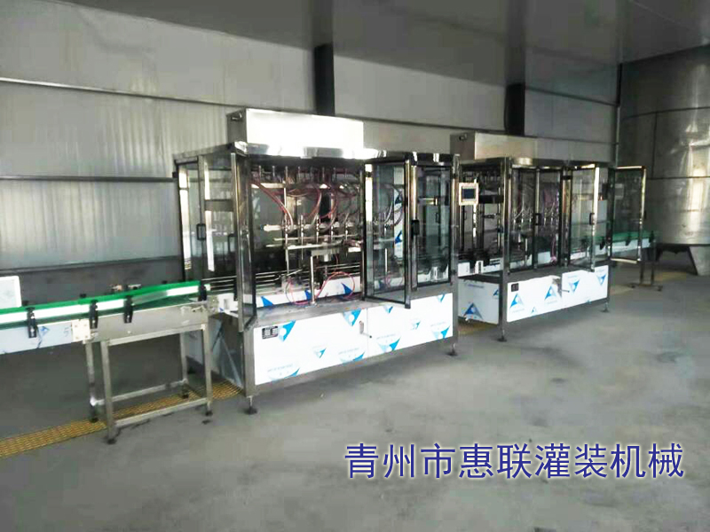 液體肥料灌裝生產(chǎn)線